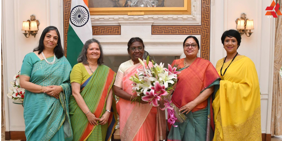 Paving the Way for Women Empowerment – Meeting the President of India