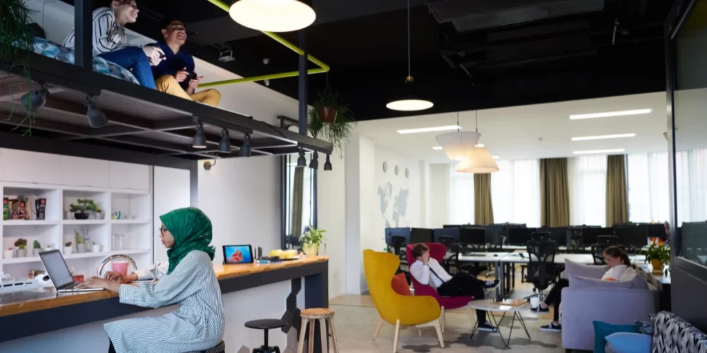 Unconvenional Benefits Creative office spaces game rooms to boost employee morale